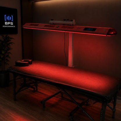 Lámpara de luz roja con soporte — BPS CLINIC-STAND