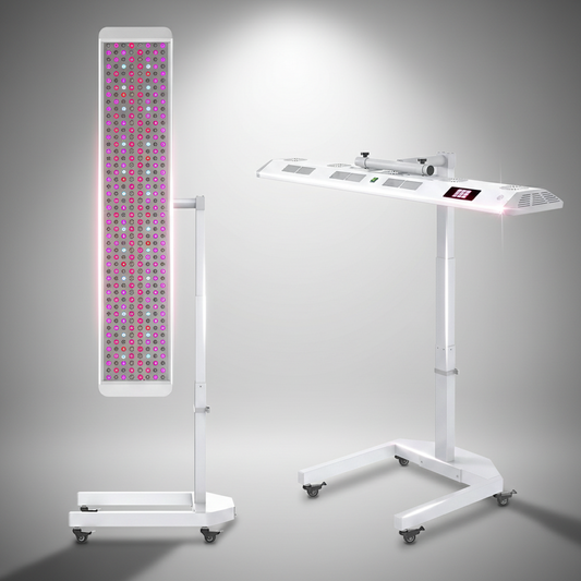 BPS Clinic-Stand: Lámpara Profesional de Terapia de Luz Roja con Soporte Móvil