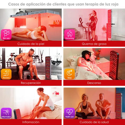Panel de luz roja cuerpo completo — BPS PRO-PANEL